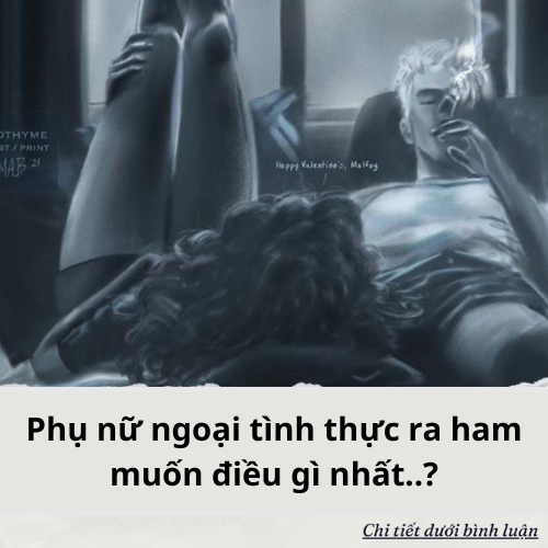 Phụ nữ ngoại tình thực ra ham muốn điều gì nhất.?