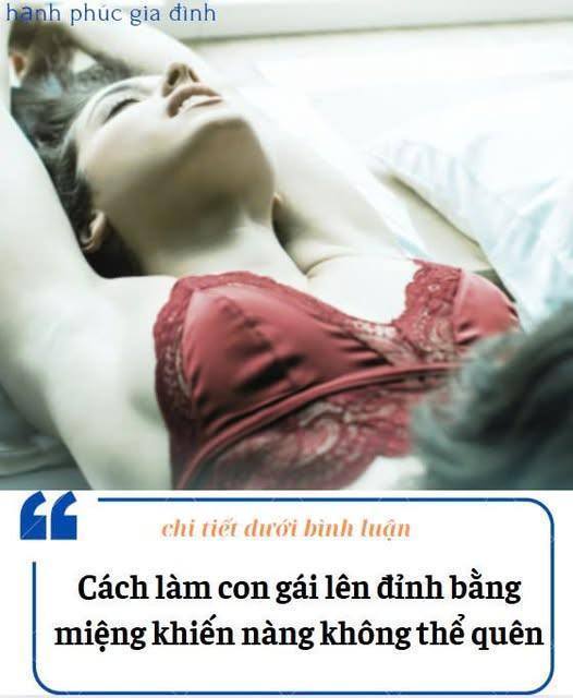 Cách làm con gái lên đỉnh bằng miệ/ng khiến nàng không thể quên