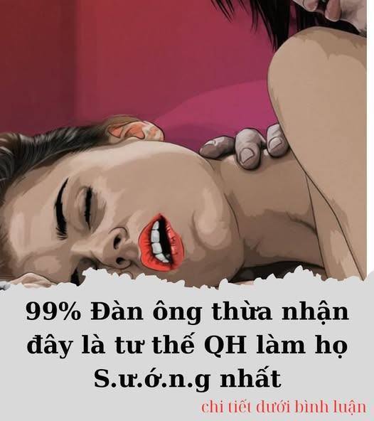 99% đàn ông đều thừa nhận đây là tư thế làm họ phát cuồng nhất