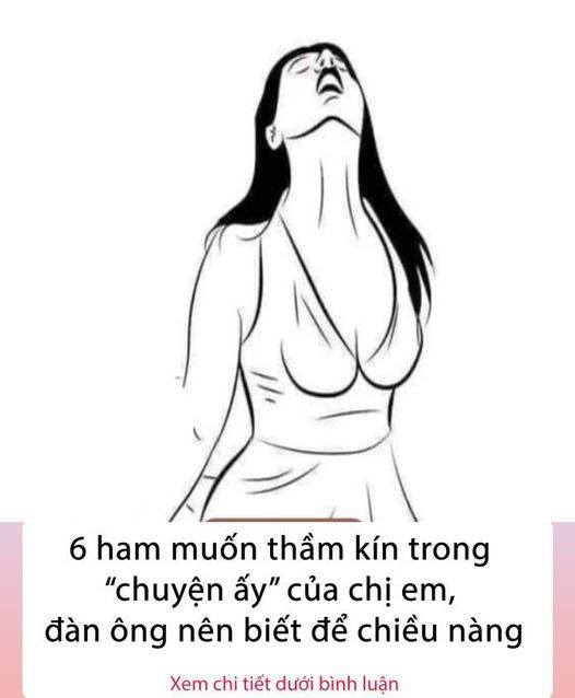 6 ham muốn thầm kín trong “chuyện ấy” của chị em, các anh nên biết để chiều nàng..