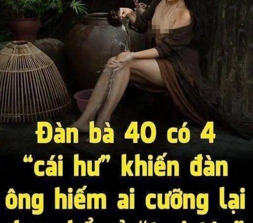 Đàn bà 40 có 4 “cái hư” khiến đàn ông hiếm ai cưỡng lại được kể cả “trai tân”