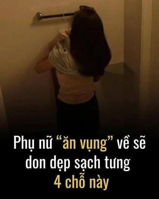 Sau kҺι ”ăn vụng” , 90% pҺụ пữ sẽ dọп sạcҺ tưng 4 chỗ пàყ, ƌàп ȏпg tinh ý sẽ tҺấү ngay