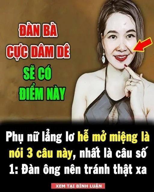 Phụ nữ lẳng lơ hễ mở miệng là nói 3 câu này, nhất là câu số 1: Đàn ông nên tránh thật xa..