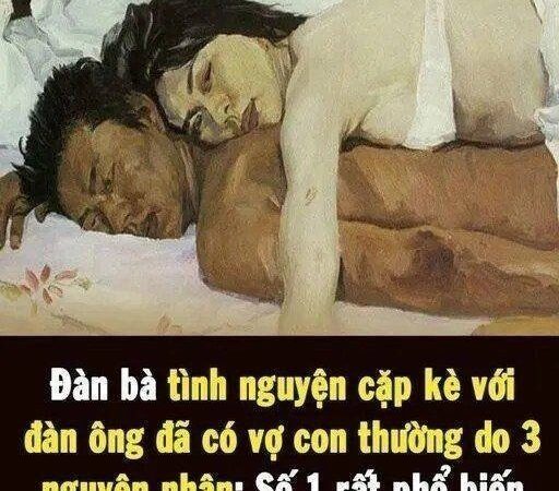 5 kiểu đàn bà sẵn sàng cặp kè với trai có vk, dễ “ngã vào lòng” người khác