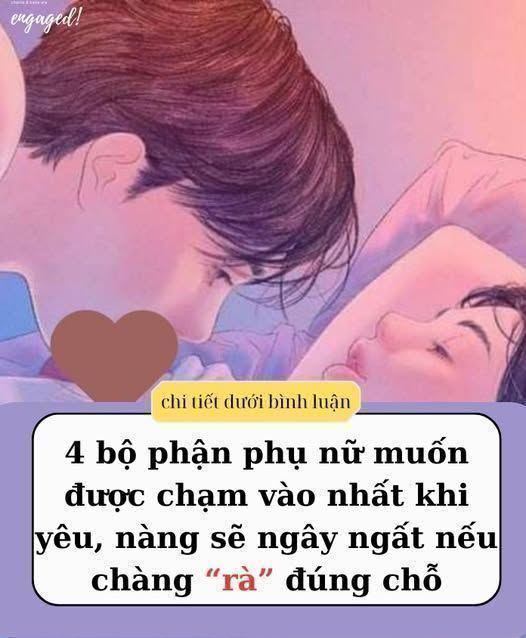 4 bộ phận phụ nữ muốn được chạm vào nhất khi yêu, nàng sẽ ngây ngất nếu chàng “S” đúng chỗ