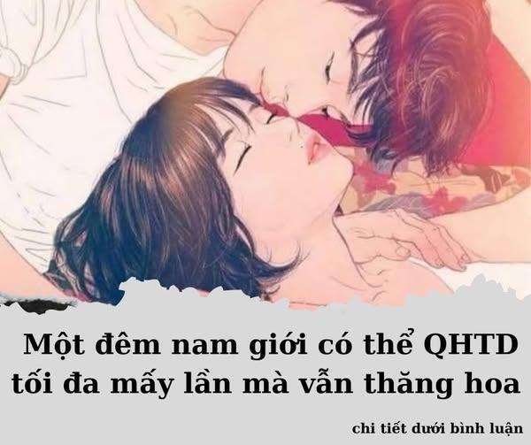 Một đêm các anh có thể làm ‘chiến dược’ mấy hiệp ..?