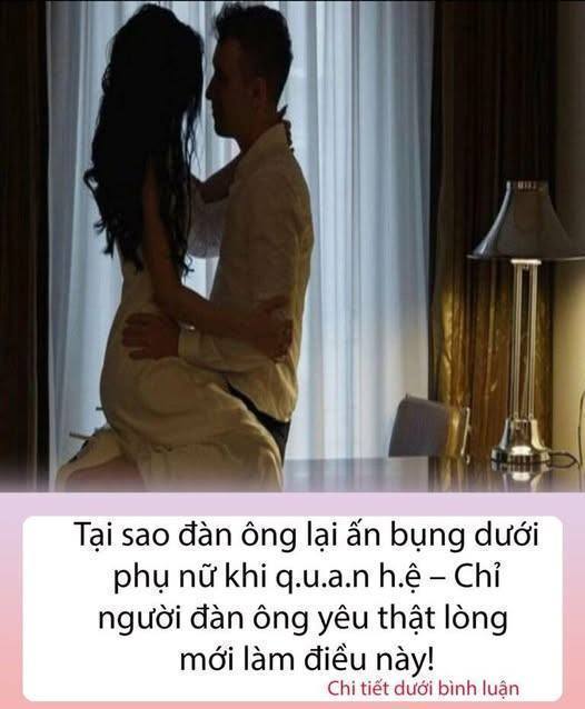 Tại sao đàn ông lại ấn bụng dưới phụ nữ khi QH.