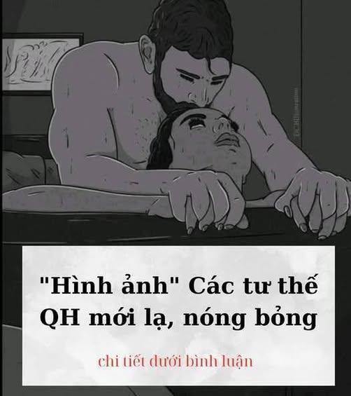 “Hình ảnh” Các tư thế QH mới lạ, nóng bỏng