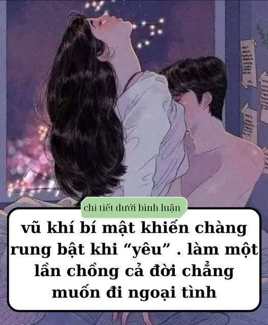 vũ khí bí mật khiến chàng rung bật khi “yêu” .