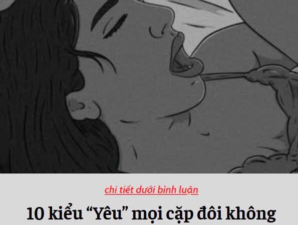 Những kiểu ‘yêu’ mọi cặp đôi không nên bỏ qua…