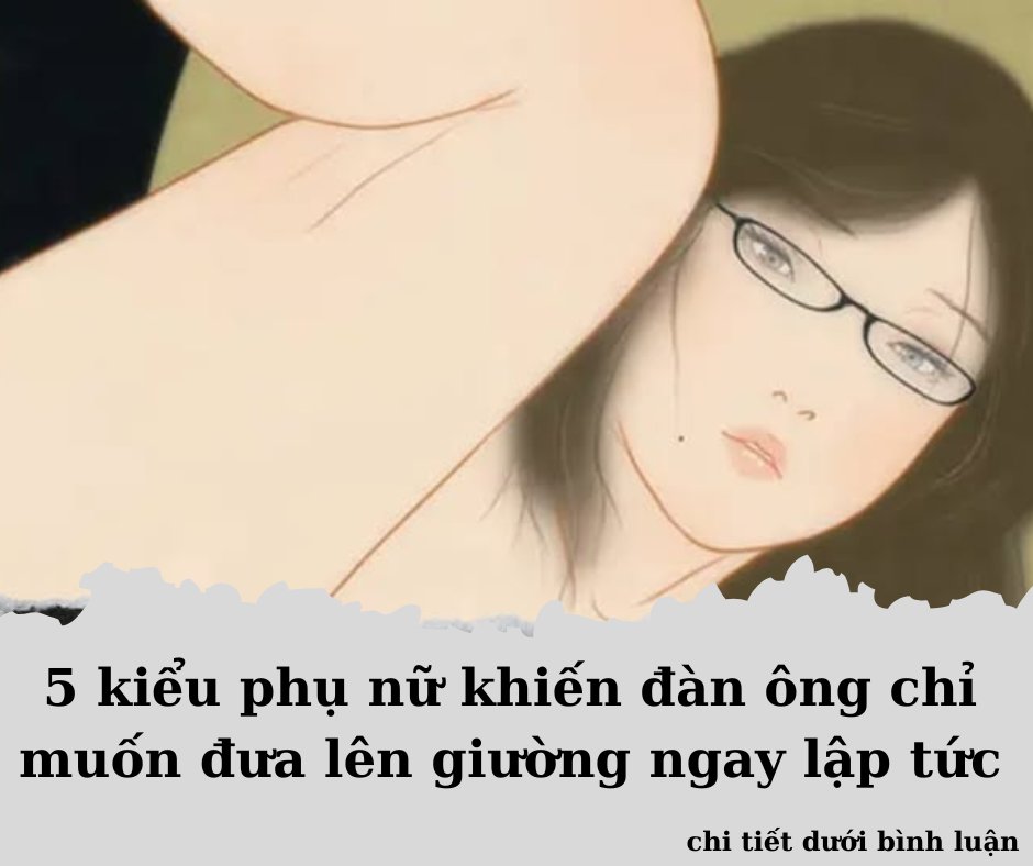 5 kiểu phụ nữ mà các anh chỉ muốn lên giường ngay lập tức