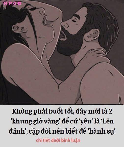 Không phải buổi tối, đây mới là 2 ‘khu/ng g/iờ v/àng’ để cứ ‘yêu’ là ‘l.ên đ.ỉnh’, cặp đôi nên biết để ‘hành sự..