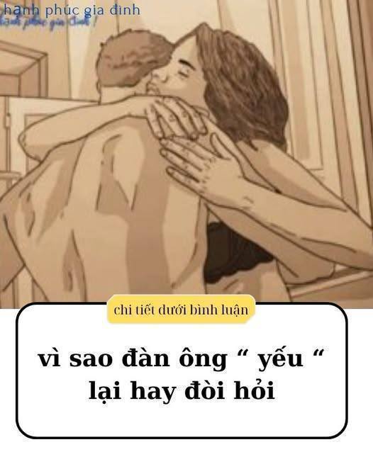 Vì sao đàn ông “yếu” lại hay đòi hỏi chuyện ấy..?