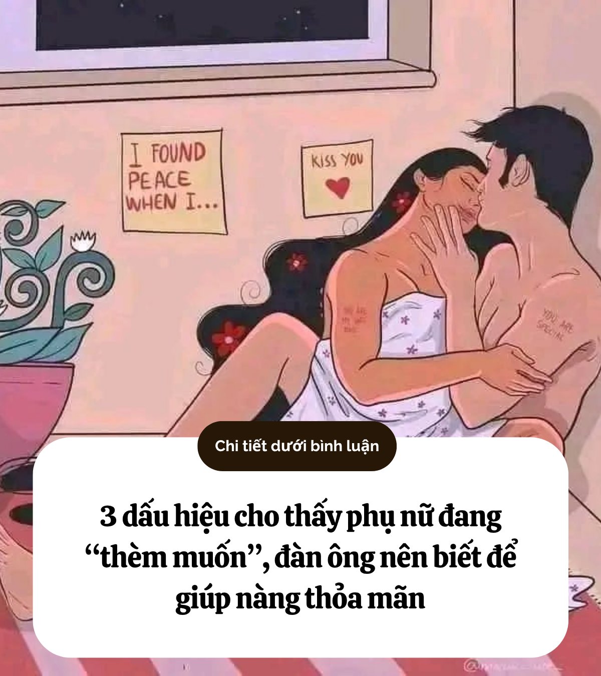 3 dấu hiệu cho thấy phụ nữ muốn được gần gũi, đàn ông nên biết để giúp nàng thỏa mãn…