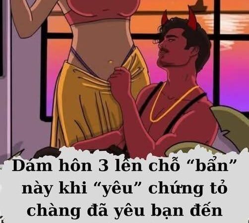 Dám hôn 3 lên chỗ “b/ẩn” này khi “yêu” chứng tỏ chàng đã yêu bạn đến “phát điên”