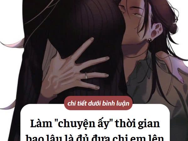 Làm “chuyện ấy” thời gian bao lâu là đủ đưa chị em lên đỉnh nóc..?