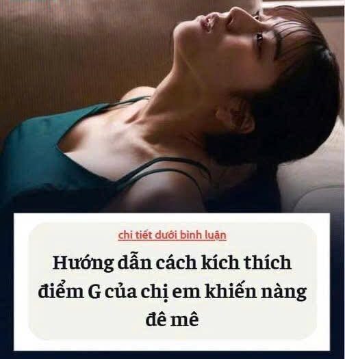 Hướng dẫn cách kích thích điểm G của chị em khiến nàng đê mê phế nhé