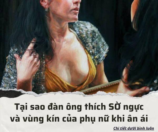 Vòng 1 có gì mà khiến đàn ông cứ thích MÂN MÊ ?
