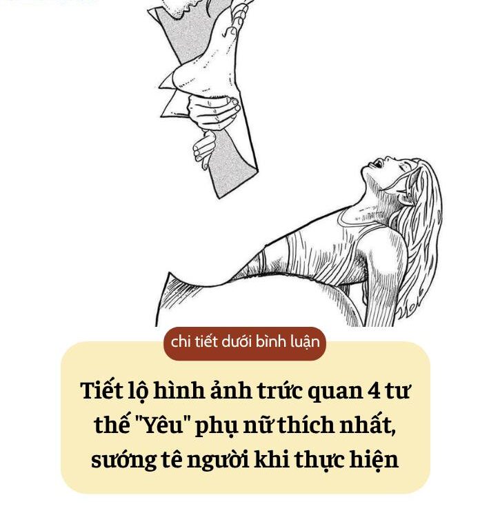 Tiết lộ hình ảnh trức quan 4 tư thế “Yêu” phụ nữ thích nhất,khi yêu