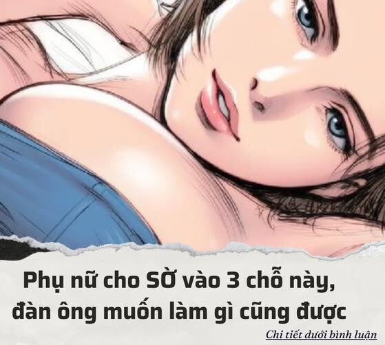 Chị em cho các anh SỜ vào 3 chỗ này, các anh muốn gì cũng được