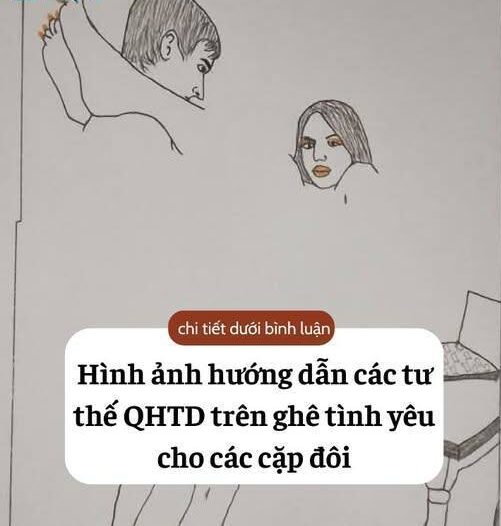 hình ảnh hướng dẫn các tư thế QHTD trên ghê tình yêu