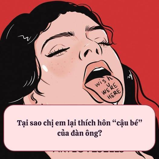 Vì sao chị em lại thích hôn “cậu bé” của các anh..?