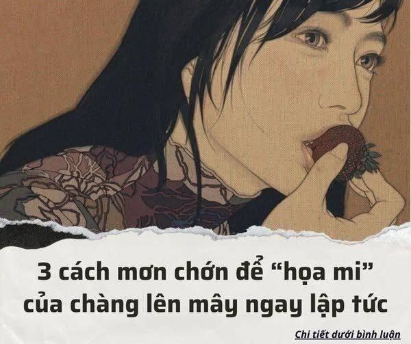 Mẹo vuốt ve “họa mi” cực gắt, đàn ông chỉ biết nhắm mắt rên rỉ