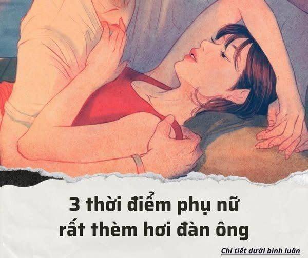 Những thời điểm phụ nữ rất thèm hơi đàn ông