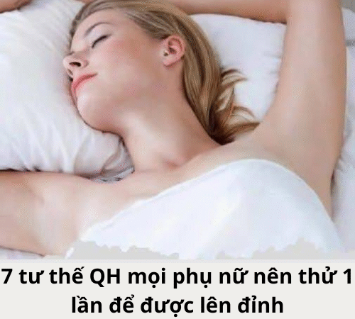 7 tư thế QH mọi phụ nữ nên thử 1 lần để được lên đỉnh