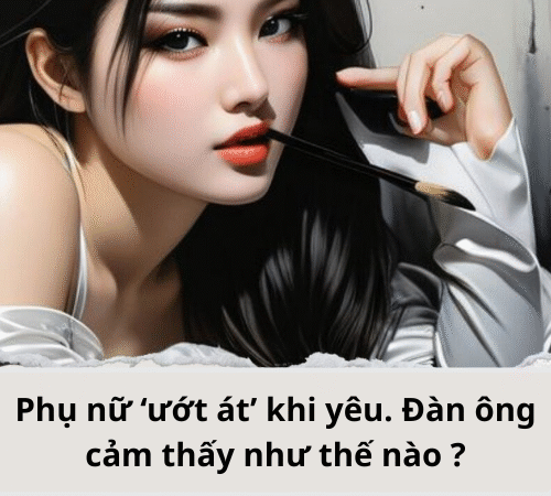 Phụ nữ ‘ướt át’ khi yêu. Đàn ông cảm thấy như thế nào ?
