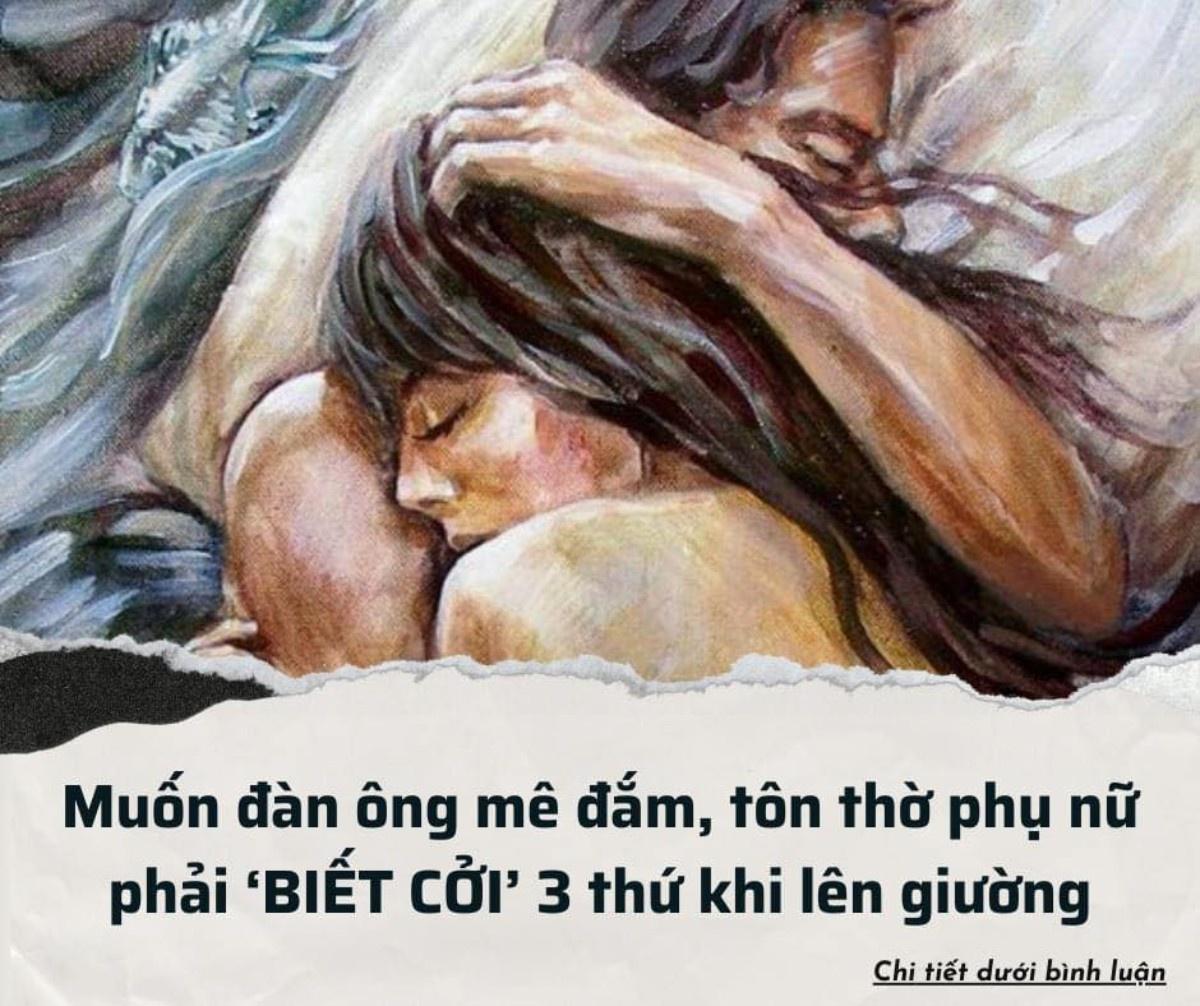 Muốn đàn ông mê đắm, tôn thờ phụ nữ phải ‘BIẾT CỞI’ 3 thứ khi lên giường