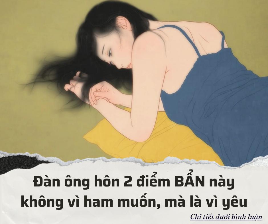Chỉ khi đàn ông HÔN 2 chỗ này trên người phụ nữ mới gọi là tình yêu đích thực